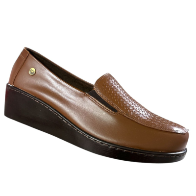 Romulo Casual Cuero Miel Casta&ntilde;o Mujer Talla 39 Ref 2643 